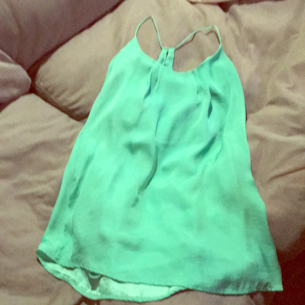 Cute silk top